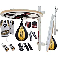 RDX 10pc Boxeo pera de Boxeo MMA Saco Boxeo Plataforma Double End Speed Bag Entrenamiento